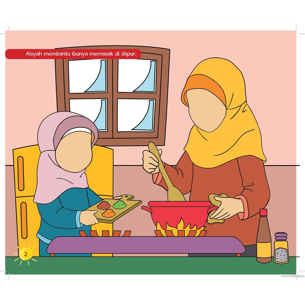 Gambar Kartun Ibu Sedang Masak Gambar Gokil Imagesee