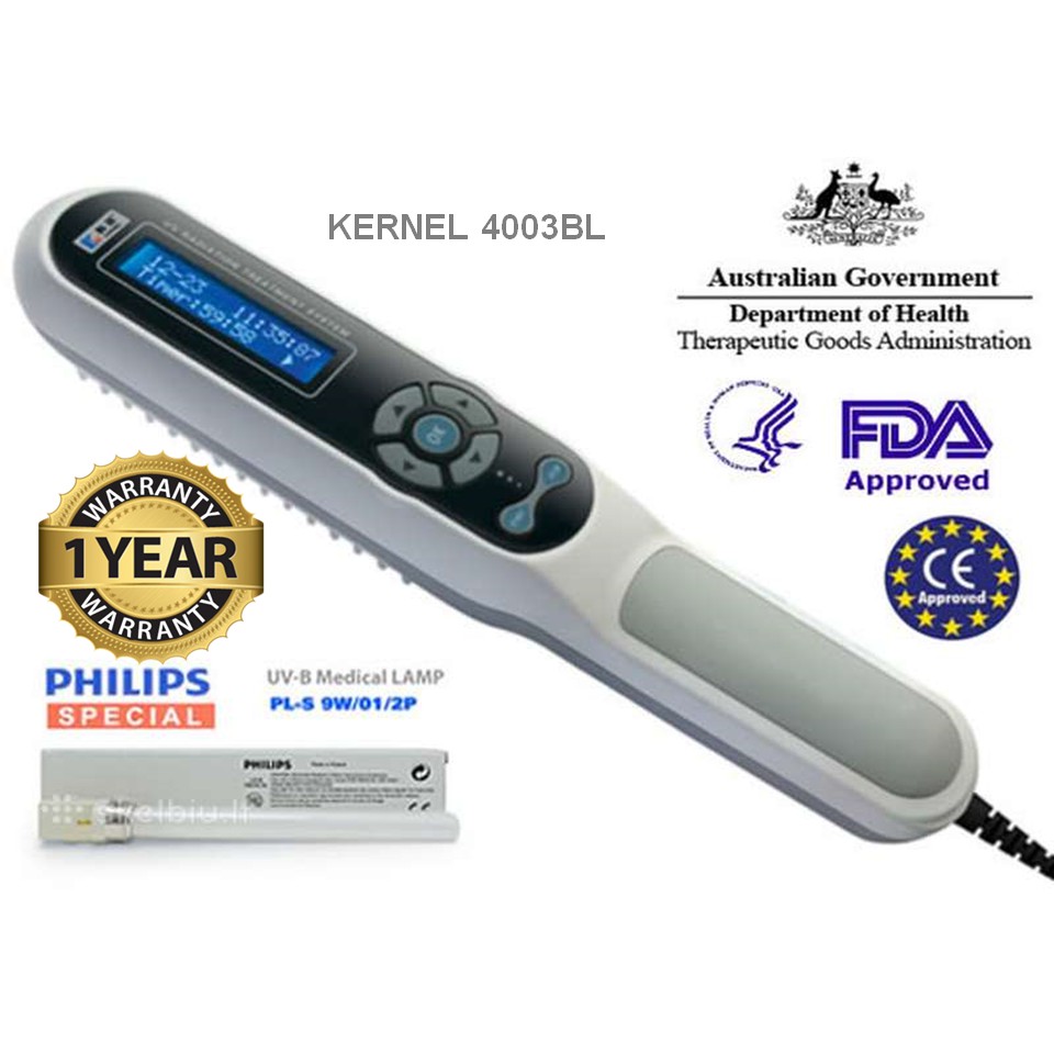 READY Original Lampu Fototerapi UVB Narrowband Repigmentasi Perawatan Vitiligo Narrowband UVB 311nm