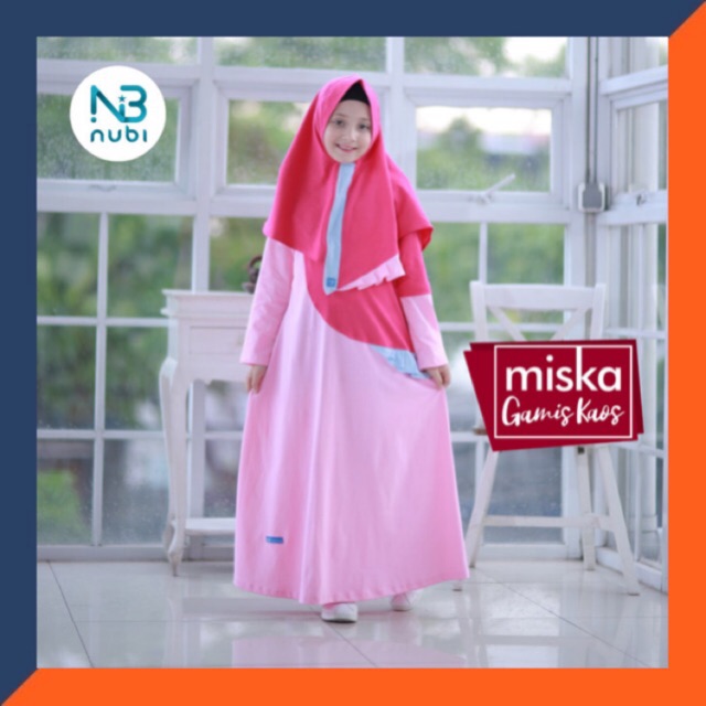 Gamis Anak Gamis Miska Nubintang Original Gamis Murah Gamis Adem Gamis Anak Branded