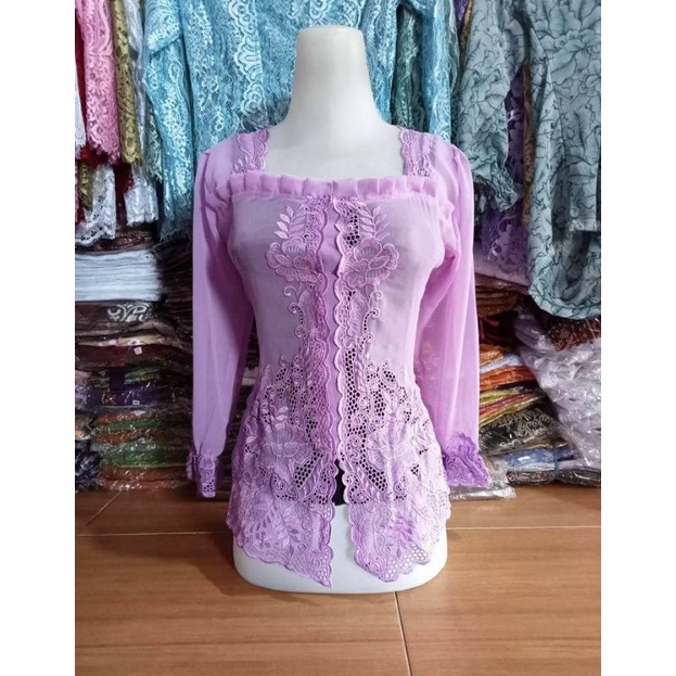 kebaya bordir sabrina pipil