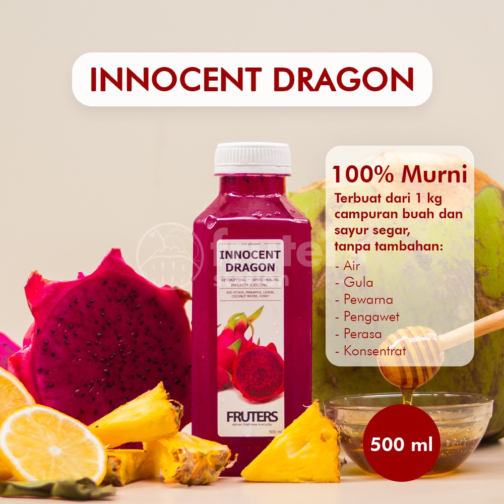 Jual Cold Pressed Juice 100 Murni Jus Sehat Detox Langsing 500ml