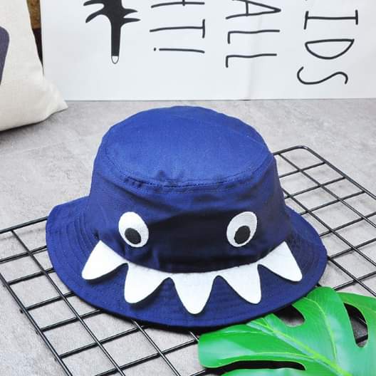 Topi Anak Unisex Lucu Monster Teeth