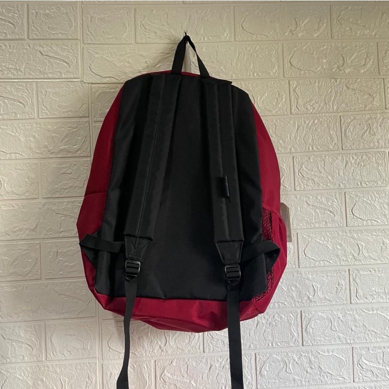 Backpacker / Tas Ransel Jansport Cross Town Viking Red Original