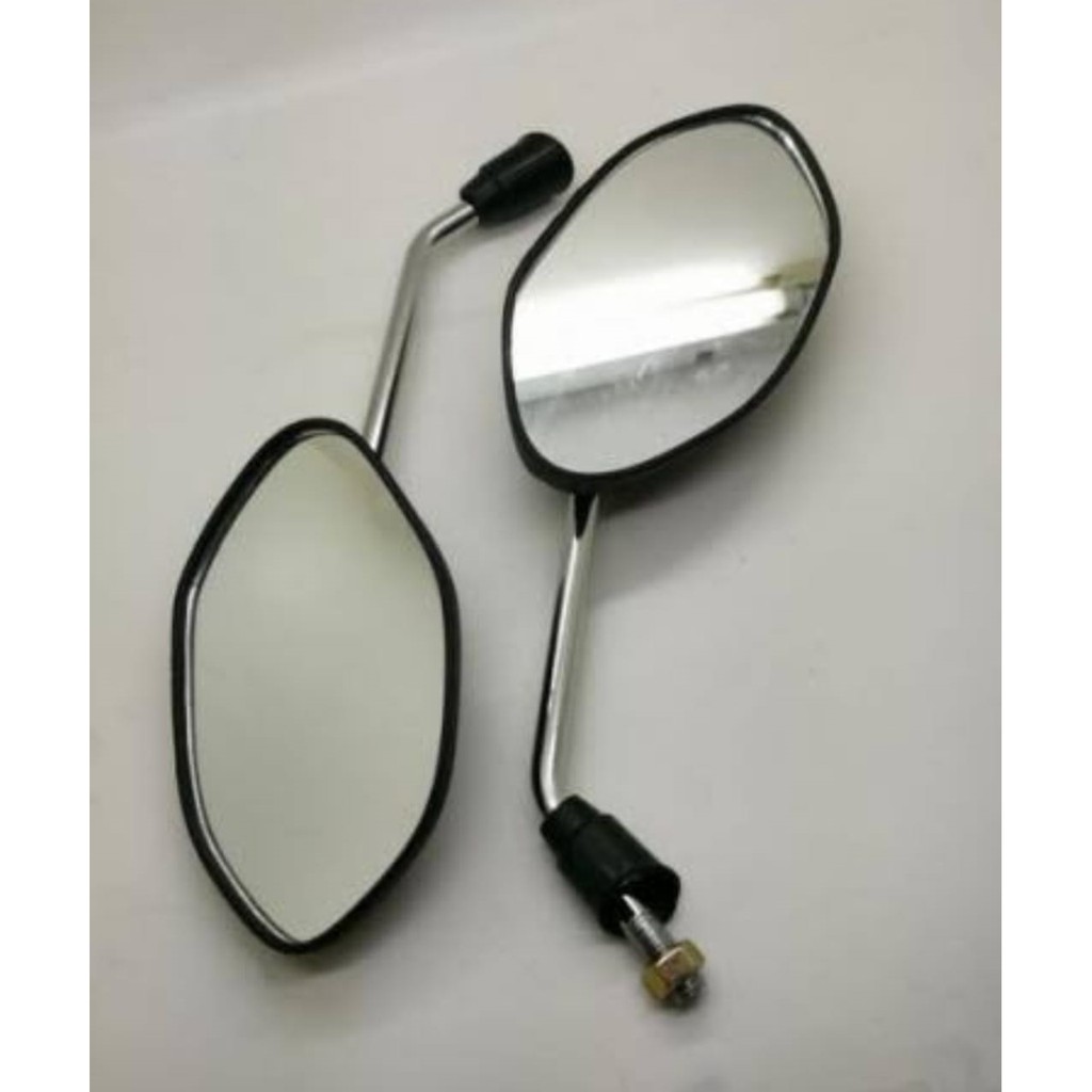 Spion Standar Black Tangkai Panjang Chrome Beat Universal Honda