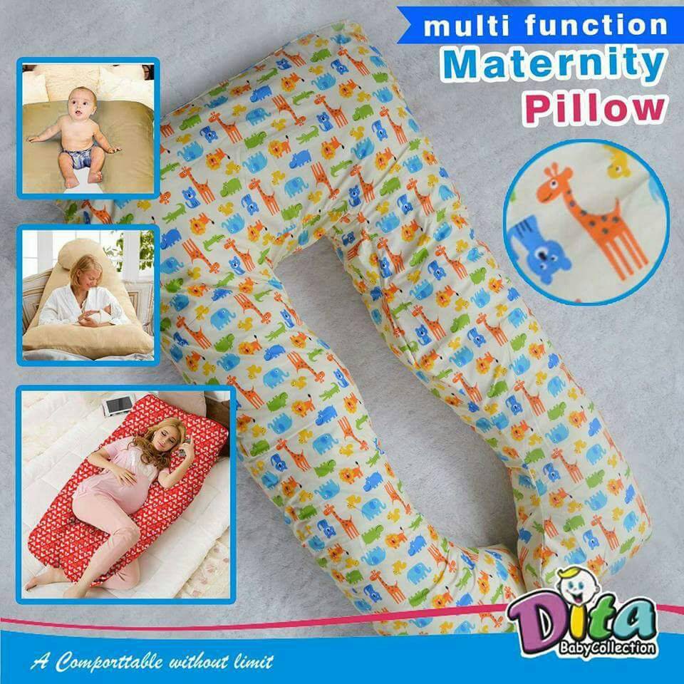 Bantal Hamil Multifungsi Dita (Multifunction Maternity Pillow) bantal ibu hamis bantal menyusui