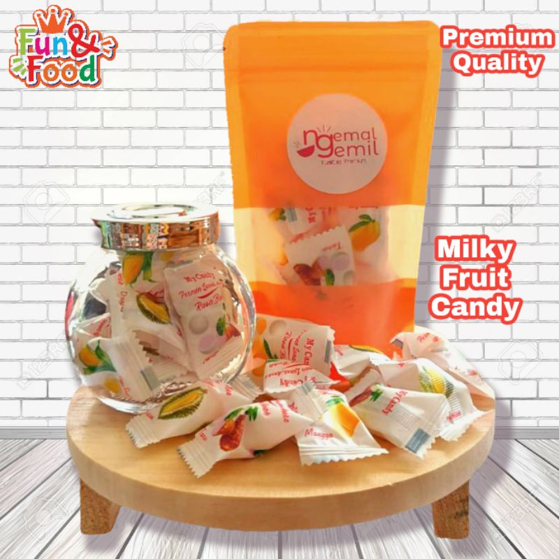 

Milky Fruit Candy - Permen Susu Rasa Buah