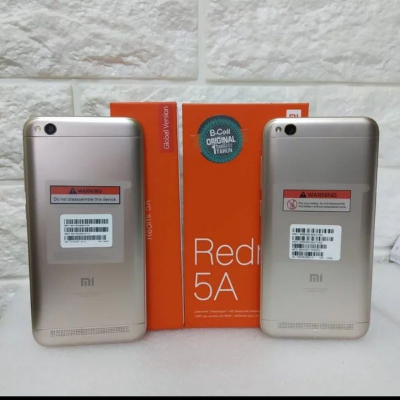 HP XIAOMI REDMI 5A RAM 2GB 16GB - XIAOMI REDMI NOTE 5A RAM 2 GB 16 GB MURAH