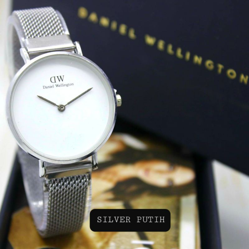 Jam Tangan Wanita Daniel Welington Rantai Pasir Magnetic Grade Semi Super Free Box