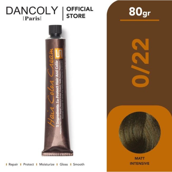 ☘️Yuri Kosmetik☘️ Dancoly Hair Color Cream / Cat Rambut 80gr (4)