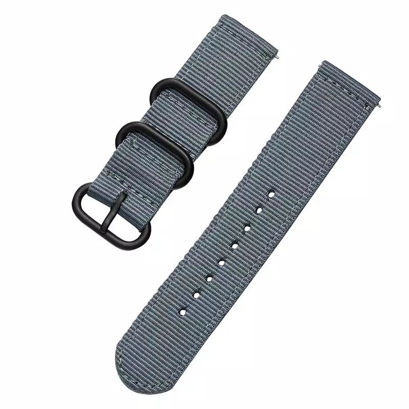 strap tali jam 20mm Universal Color Nylon Strap Amazfit samsung Xiaomi band