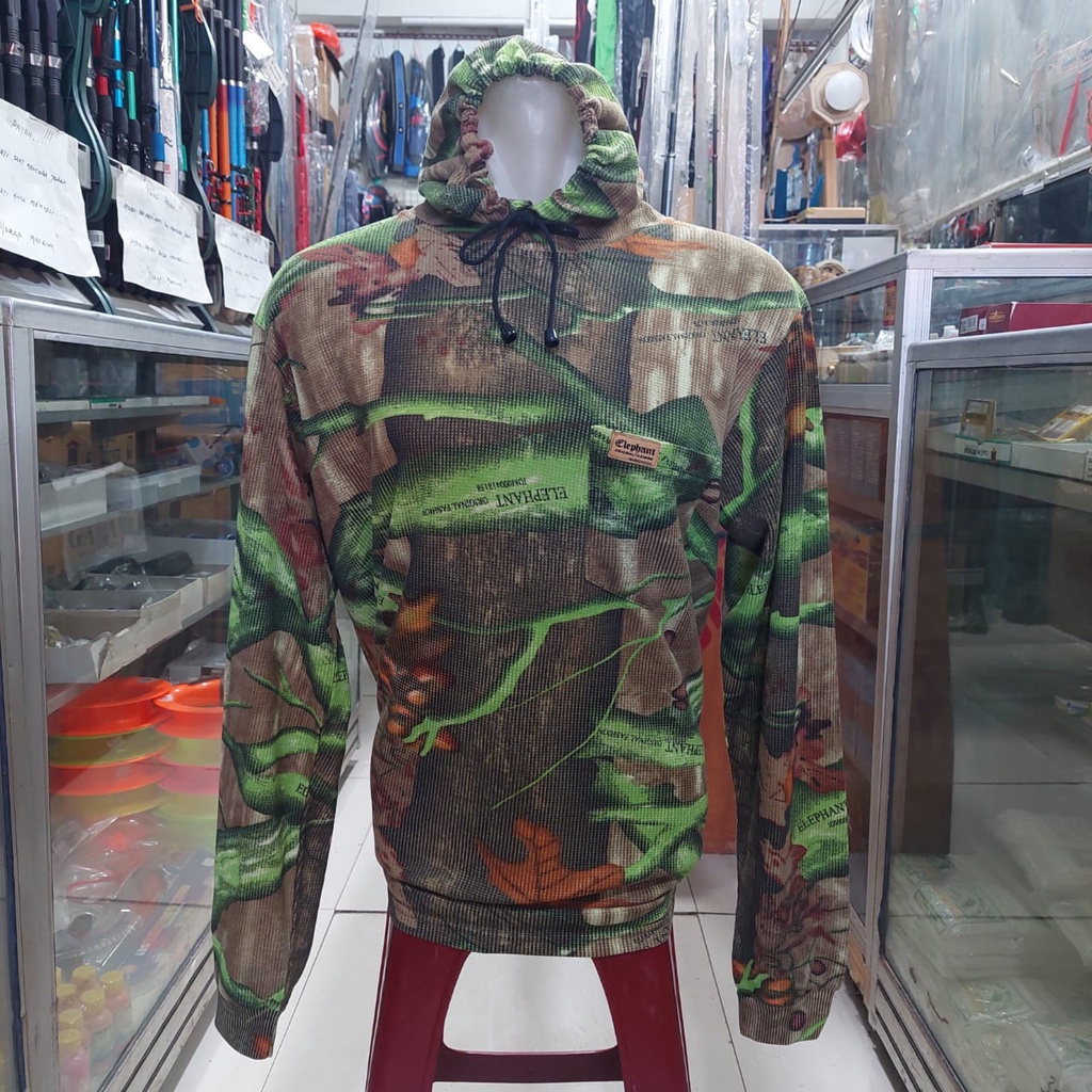 BAJU HUNTING CAMO ELEPHANT ORIGINAL FASHION SIZE : L - XL - XXL