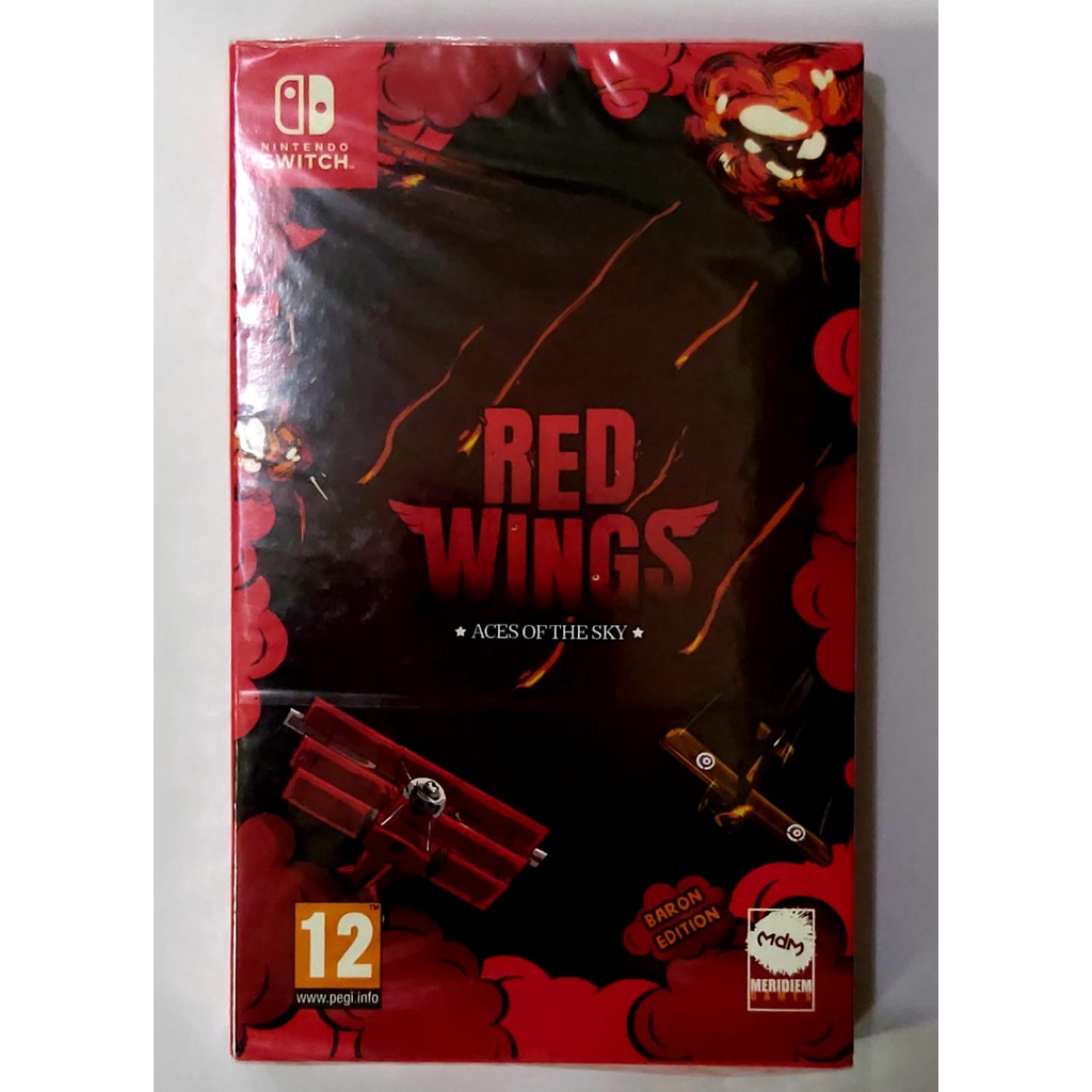Kaset Switch Red Wings: Aces of the Sky