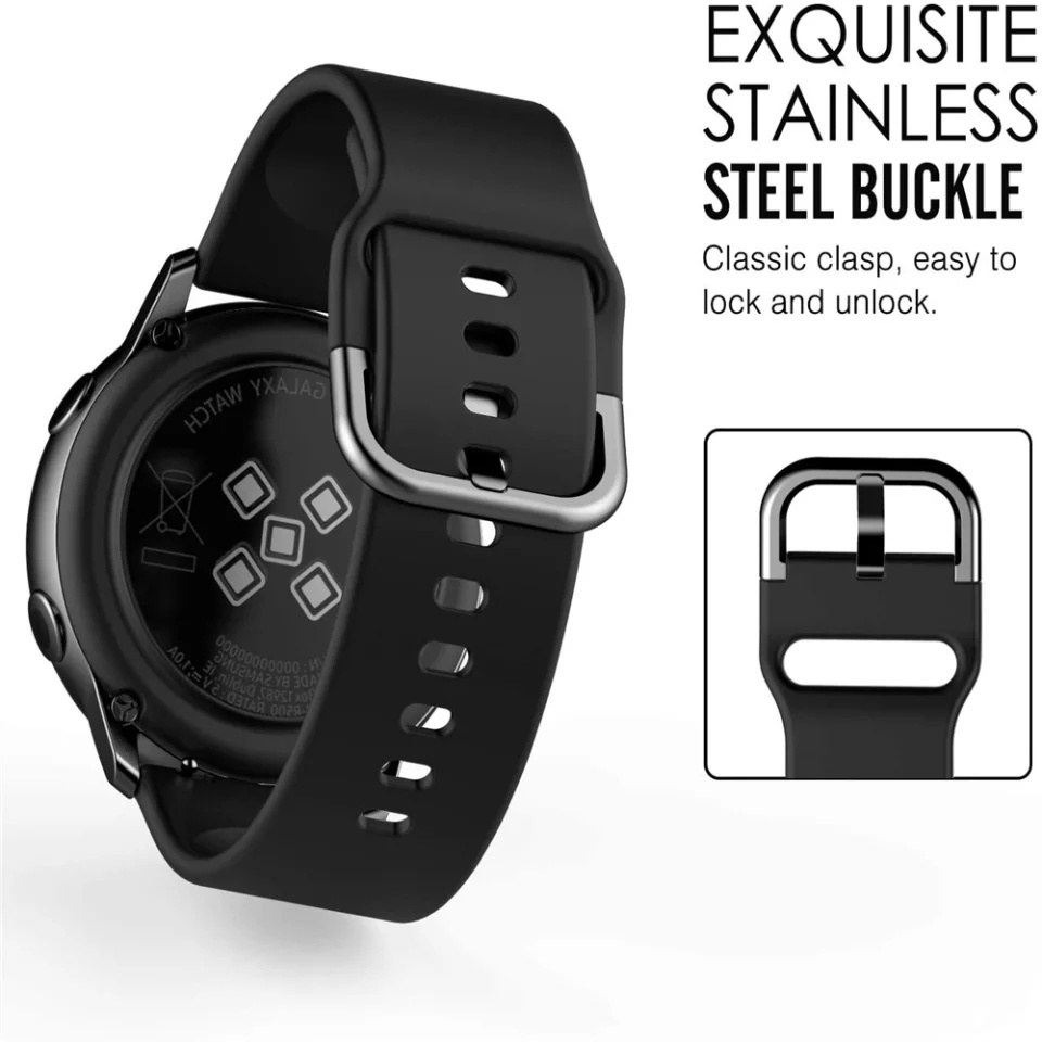 STRAP SAMSUNG GALAXY WATCH 4 CLASSIC 40 42 44 46MM MODEL ACTIVE 20MM
