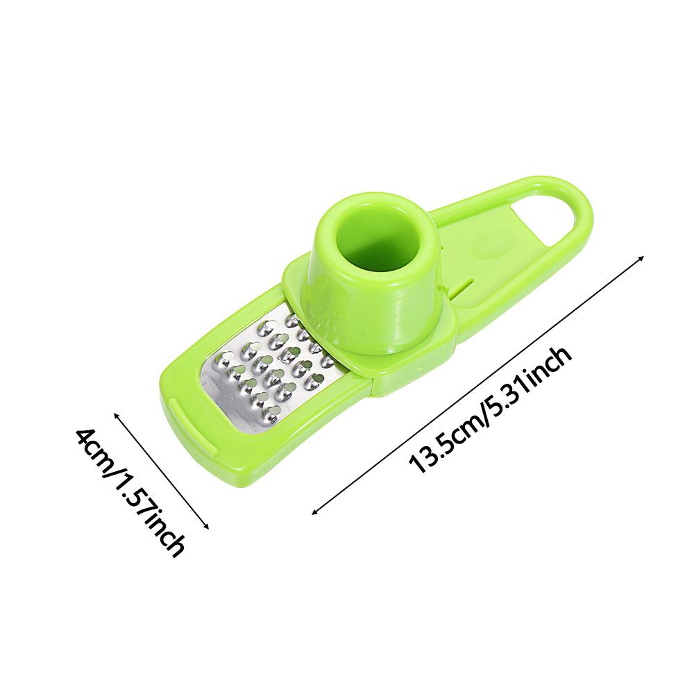 Solighter Garlic Press Cutter Slicer Alat Buah &amp; Sayur Pengupas Bawang Putih