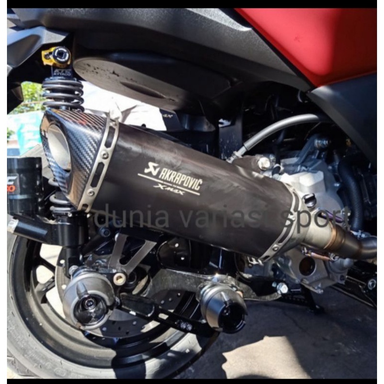 Knalpot Yamaha Xmax 250 Akrapovic Full System Akra