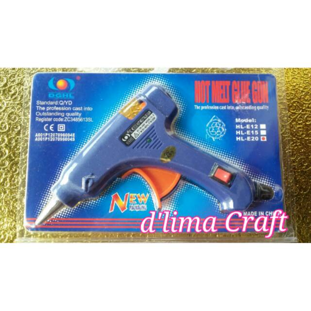 Glue Gun On Off |  Alat lem Tembak Kecil