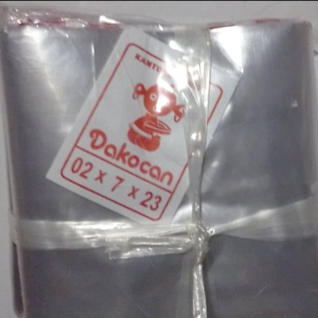 

Plastik 02x7x23 Plastik Es Kucir Plastik Minum Jamu 1 Pack Isi 100 lembar