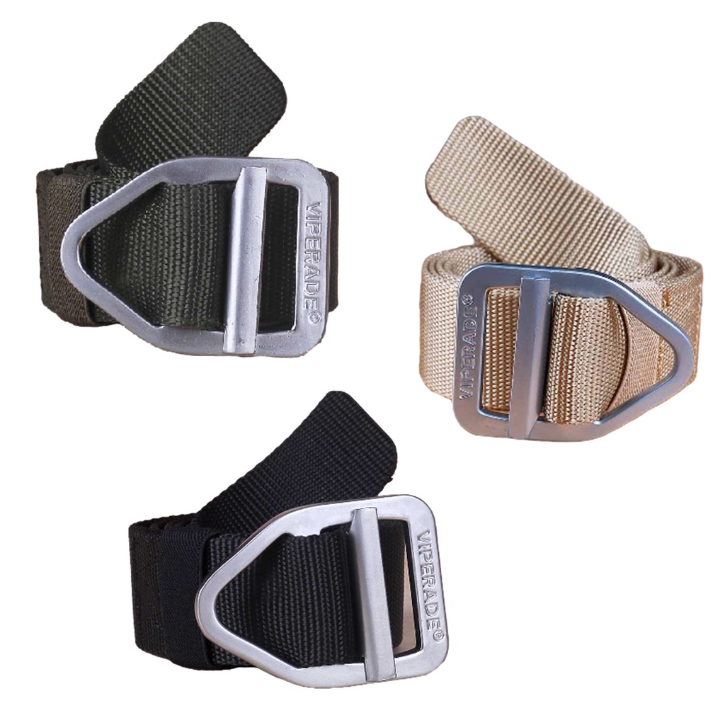 Ikat Pinggang Sabuk Pria Cowok Tactical Military Canvas Gesper Belt Nylon Tsudo Kepala Besi ST 021 022 023