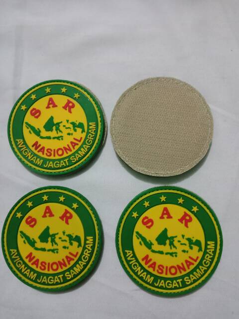 Patch Rubber Logo Medic,Bendera,Garuda,Nkri,Basarnas,Kpu,Pmi,Sar,Glock,Tribrata