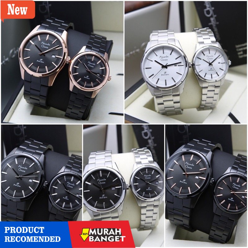 Jam tangan couple terbaik- AC1028 ALEXANDRE CHRISTIE AC 1014 / AC 1008 COUPLE / AC 1007 / AC 1027