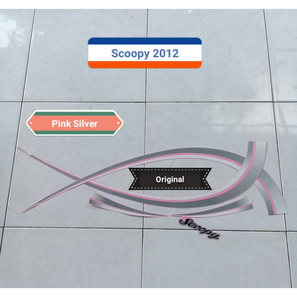 striping motor honda scoopy 2012