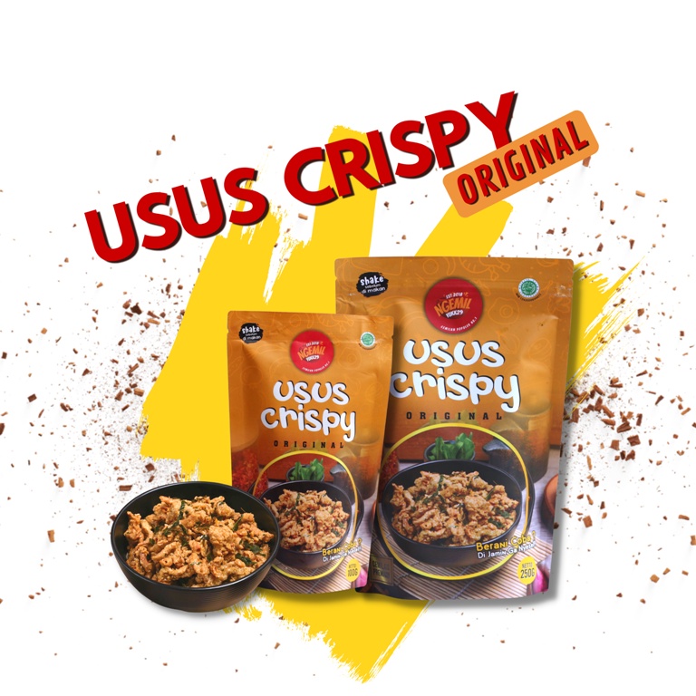 250 GRAM  USUS CRISPY DAUN JERUK