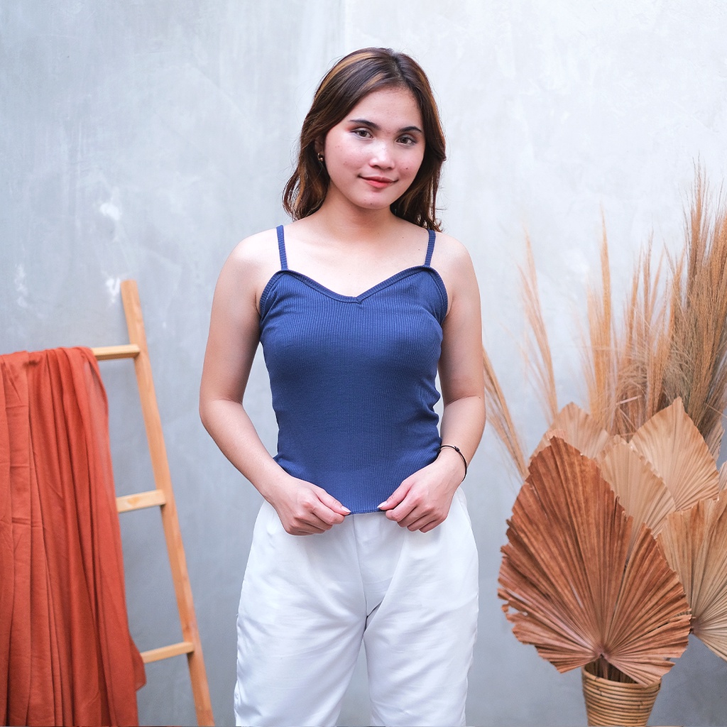AFI - EC - Tanktop Kamisol RIB-Navy