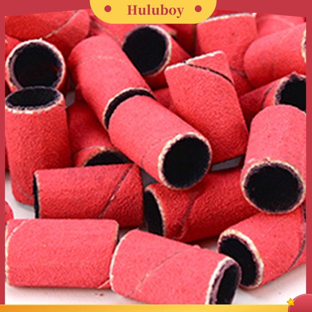 Huluboy Huluboy♡ 1 Set Cincin Bor Pengamplasan Kuku Tahan Lama Untuk Manicure