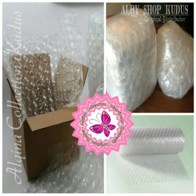 

Plastik Bubble Wrap untuk Pelindung Packing Barang.