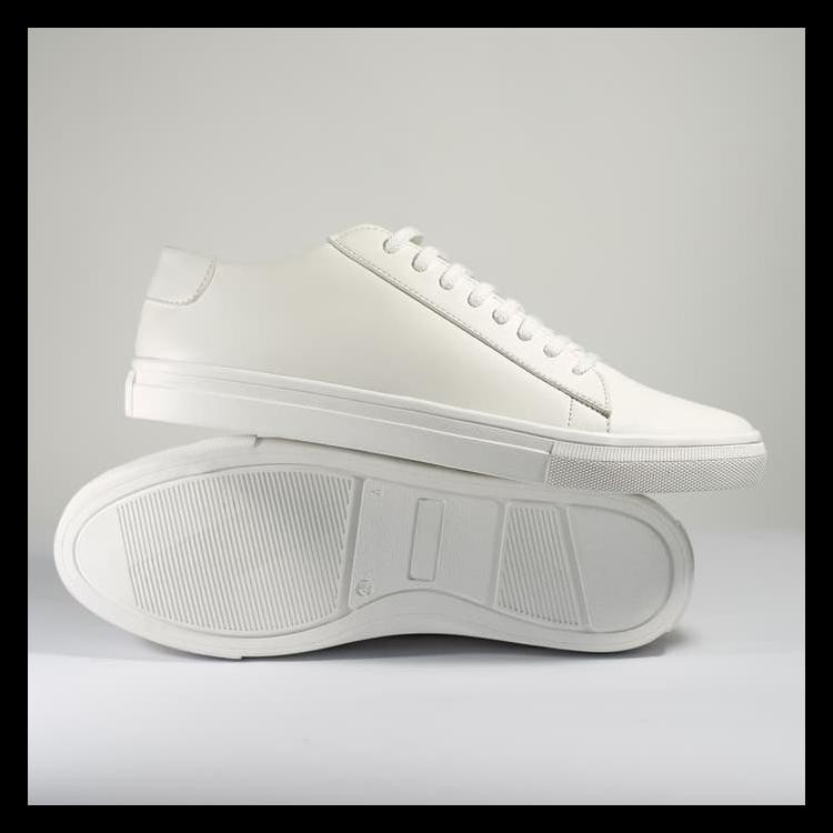 Phoenix Series - Sepatu Putih Sneakers Casual Pria Cowok Oxwalker Ori - Putih, 40