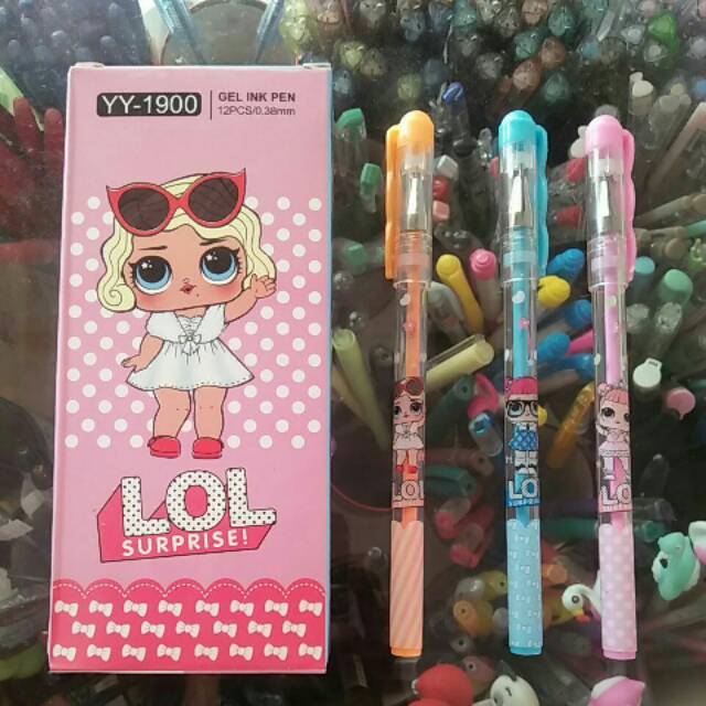 

Bolpen Gel LOL isi 12 pcs