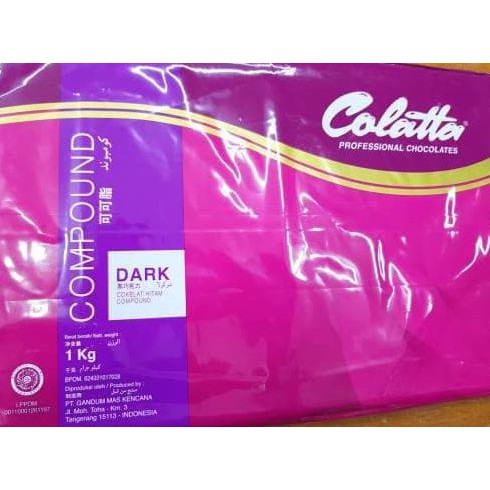

31.87-Kue- Colatta Dark Compound Chocolate (Dcc) 1 Kg -Terlengkap-Termurah-Dijamin.