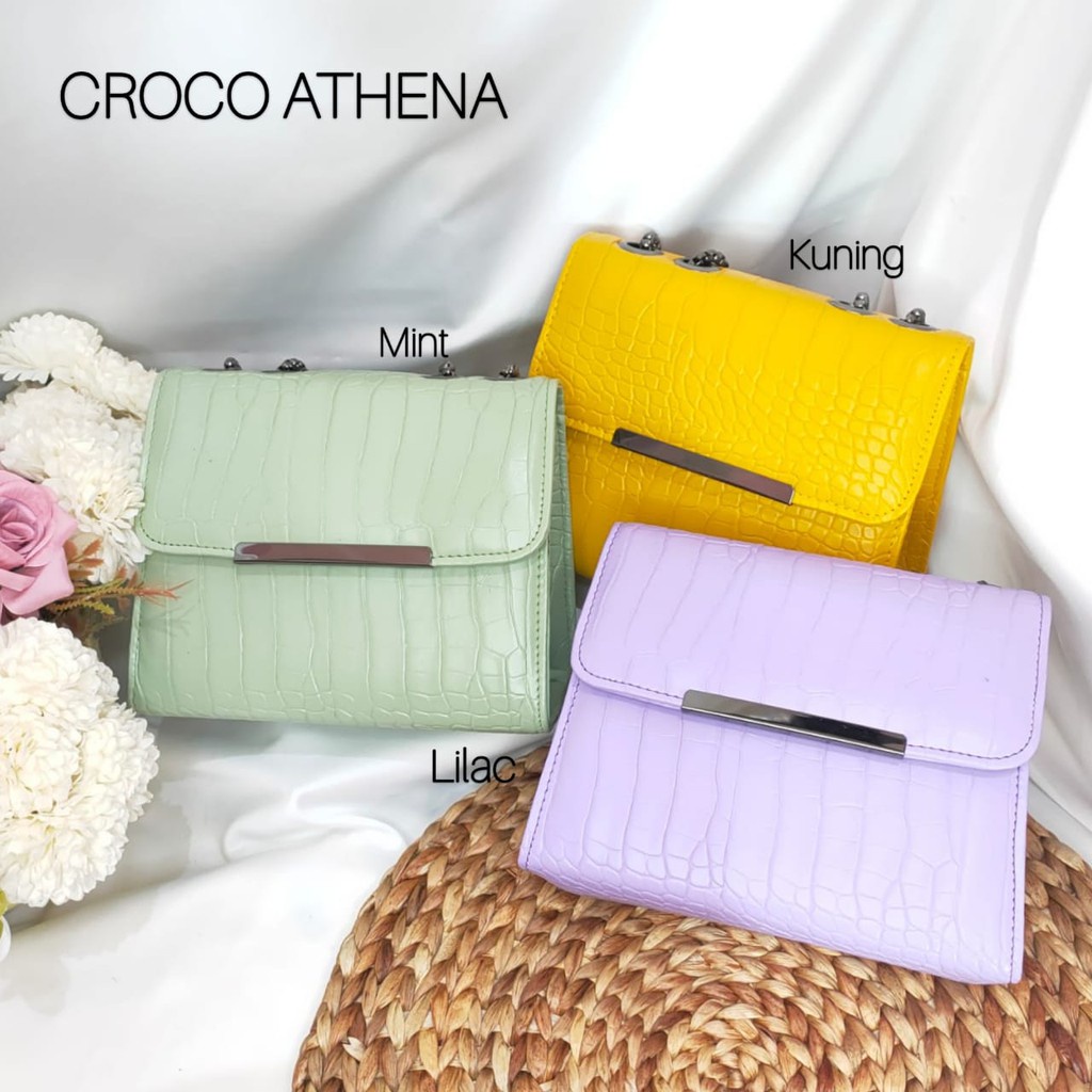 CROCO ATHENA TAS PREMIUM TAS SELEMPANG