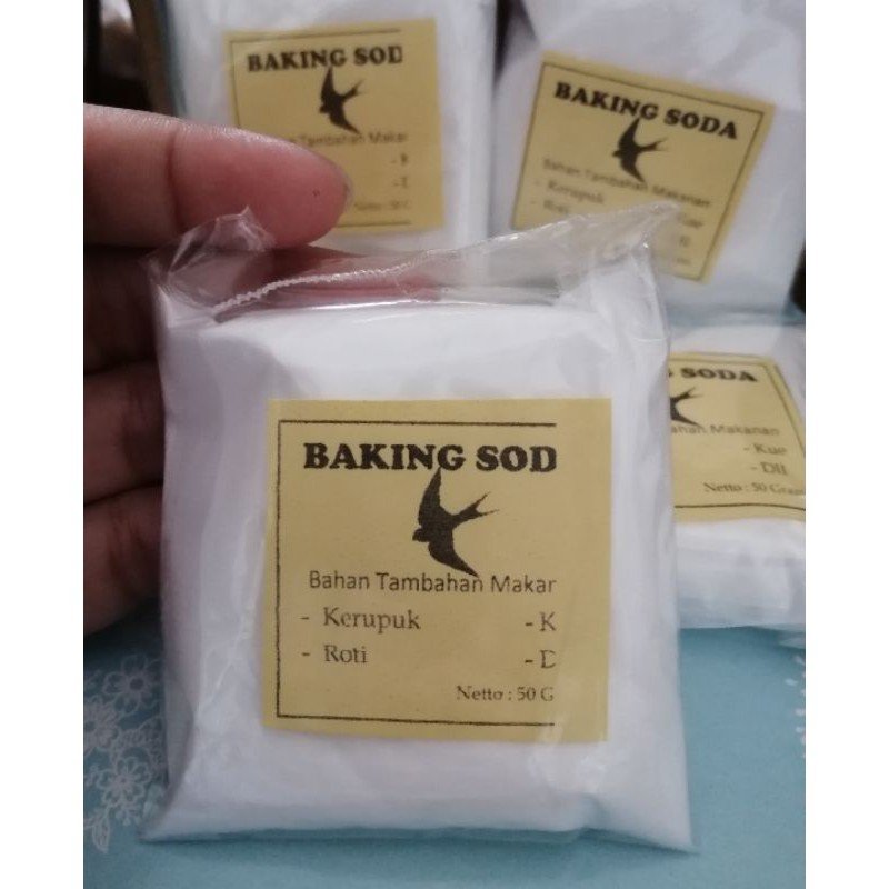 

Baking Soda (kemasan 50gr)