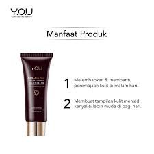 YOU ( Y.O.U ) GOLDEN AGE REVITALIZING NIGHT CREAM 18g