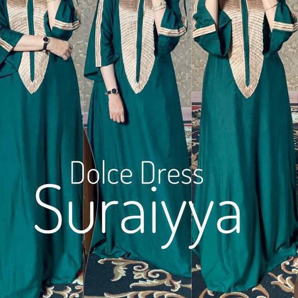 ZSG Maxi dress arab/india/dubai/turki dolce surayya daster busui tangan panjang LARIS □