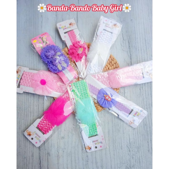 Bandana Bando Anak Perempuan Bandana Bayi Cewek