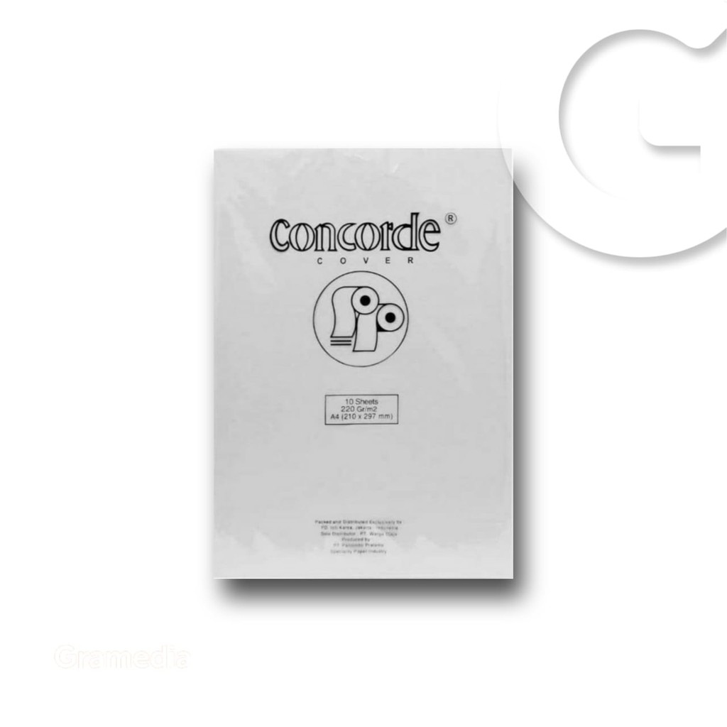 

Gramedia Gorontalo - Concorde Cover A4 Silver 80235