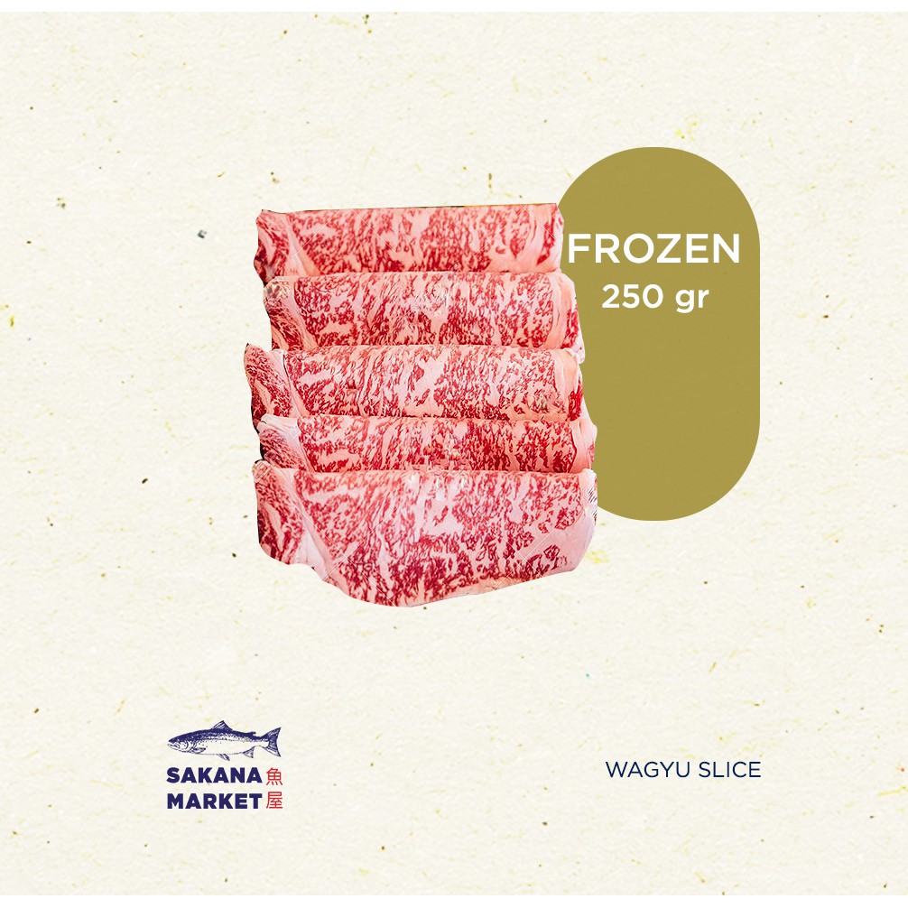 

Wagyu Sliced Beef/Daging Sapi Wagyu