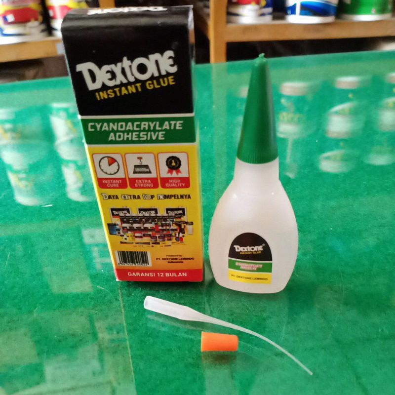 

dextone instant glue cyandacrylate adhesive lem serbaguna