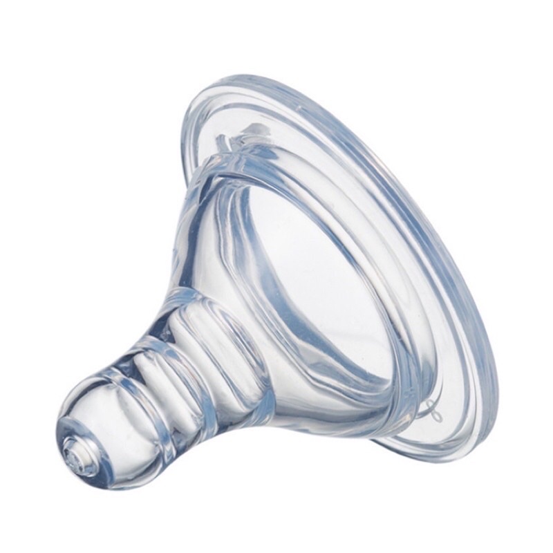 Karet Silikon Dot Pengganti Pigeon BPA FREE Peristaltic Plus Wide Neck / Leher Lebar Nipple / dot ulir-1