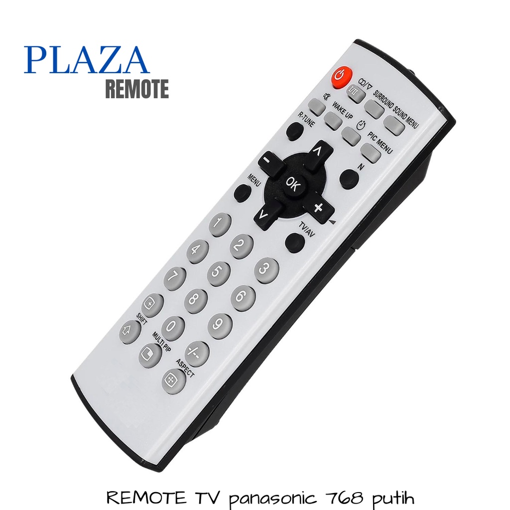 REMOTE TV PANASONI PUTIH ABU MULTIFUNGSI CHUNGHE 768TR