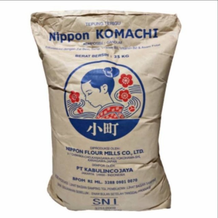 

Nippon Komachi Premium Protein Tinggi,tepung roti(Bread Flour)1Kg