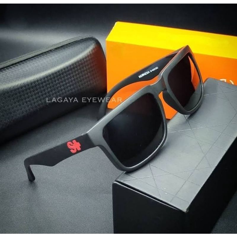 [ BISA COD ] Kacamata Hitam Pria S+ Lensa Pelangi Multi Warna  Model Terbaru Tahun 2022  Keren Fashi