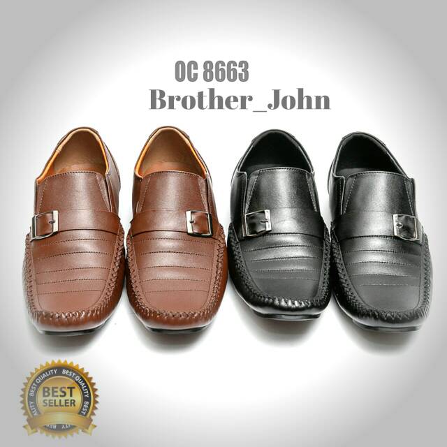 Sepatu Pria asli dijamin kulit buatan bandung odon cibaduyut oc 8663