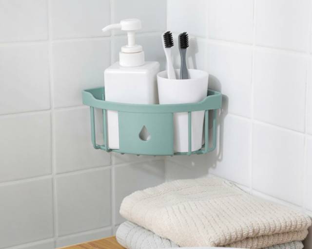 UNNISO - Bathroom Storage Rack / Triangle Storage Rack Kamar Mandi