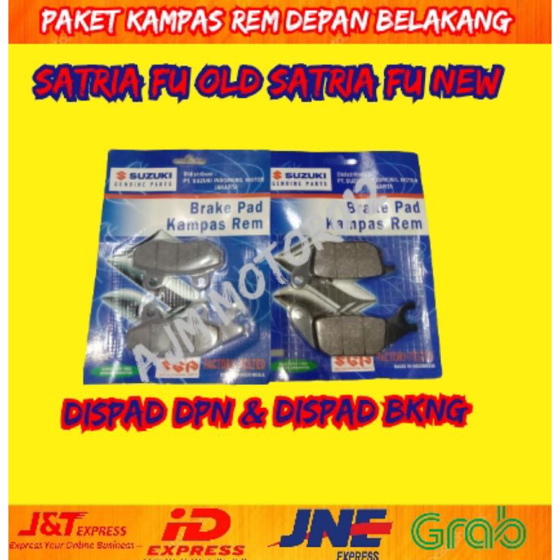 DISPAD KAMPAS REM BELAKANG SATRIA FU KARBU PNP VIXION MX SGP