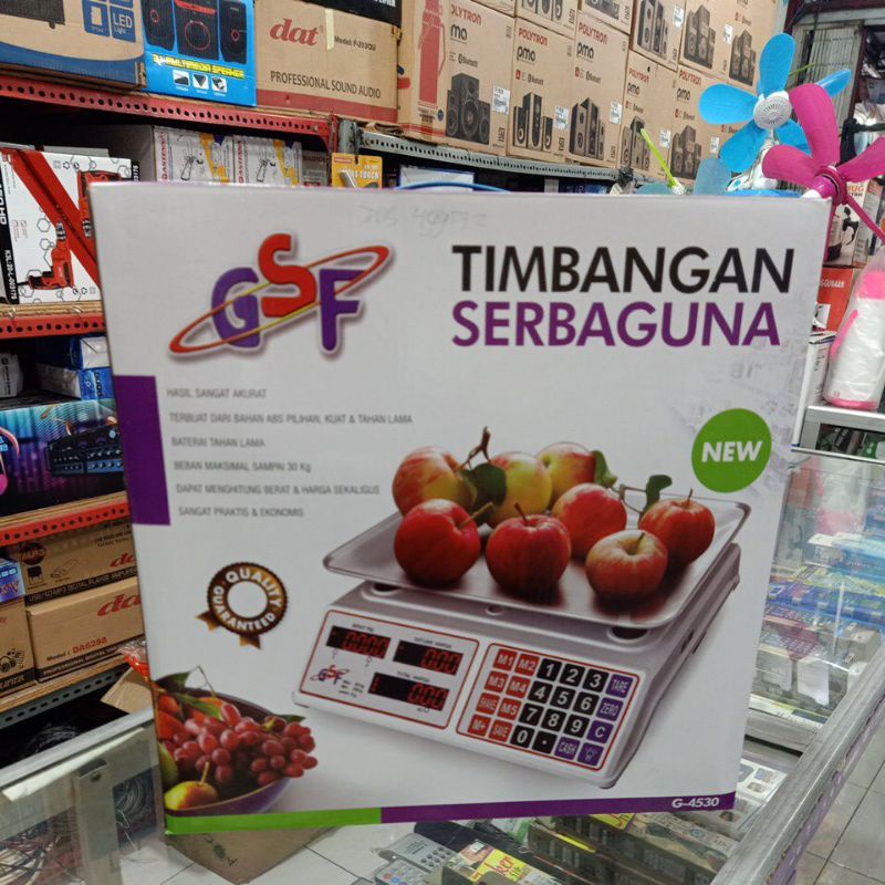 timbangan digital gsf beban sampai 30 kg tipe G4530