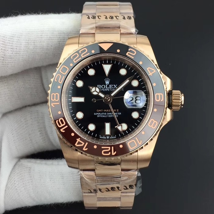 ROLEX GMT-Master II 2018 Baseworld Root Beer SWISS ETA
