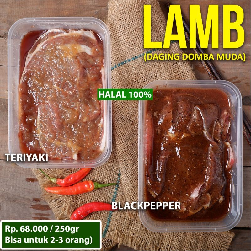 

Daging Domba Muda Marinasi